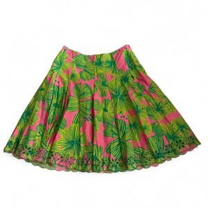 Lilly Pulitzer Ingrid skirt in the Petal Pushers print